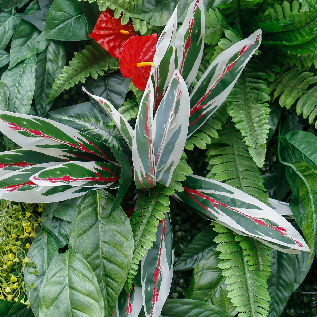 Synthetic Artificial Plant Vertical Garden Decoration Grass Wall Backdrop ALFWL143 - Ali Flowers