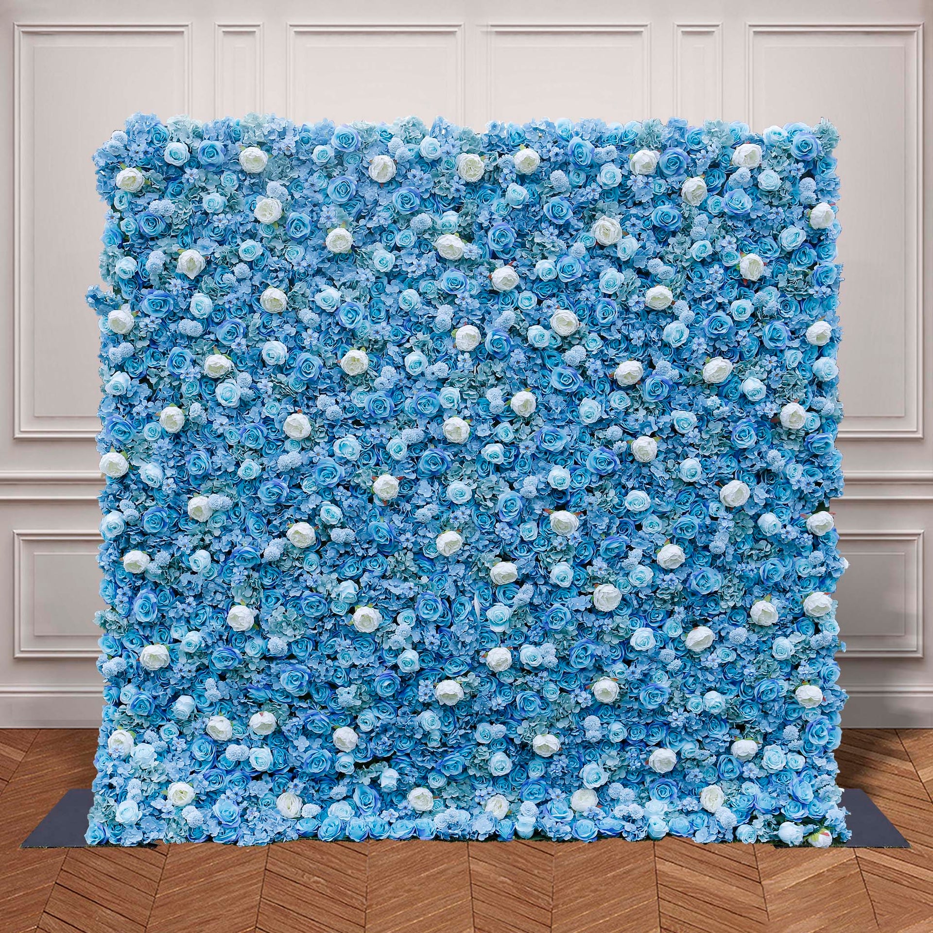 Aliflowers 3D Contrasting Colors floral Wall Backdrop ALFWL042