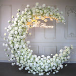 Aliflowers Moon Arch Wedding Decoration Stage Props Artificial Flower Arch - Ali Flowers