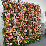 5D Colorful Floral Fabric Flower Wall
