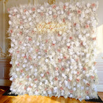 Aliflowers 5D White Pampas Grass Flower Curtain Wall Decoration ALFWL173