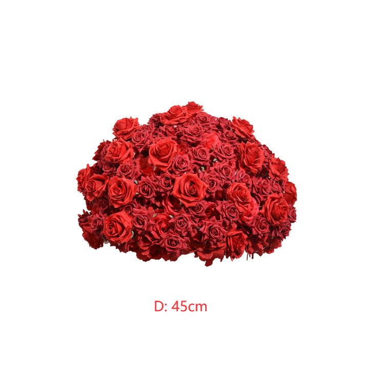 Colorful Handmade Wedding Silk Flower Ball Centerpieces Table Decor ALFBL015