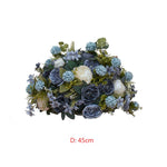 Ali Flowers Colorful Handmade Wedding Silk Flower Ball Centerpieces for Table Decor ALFBL018 - Ali Flowers