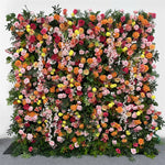 5D Colorful Floral Fabric Flower Wall