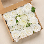 White Flowers Wedding Accessories