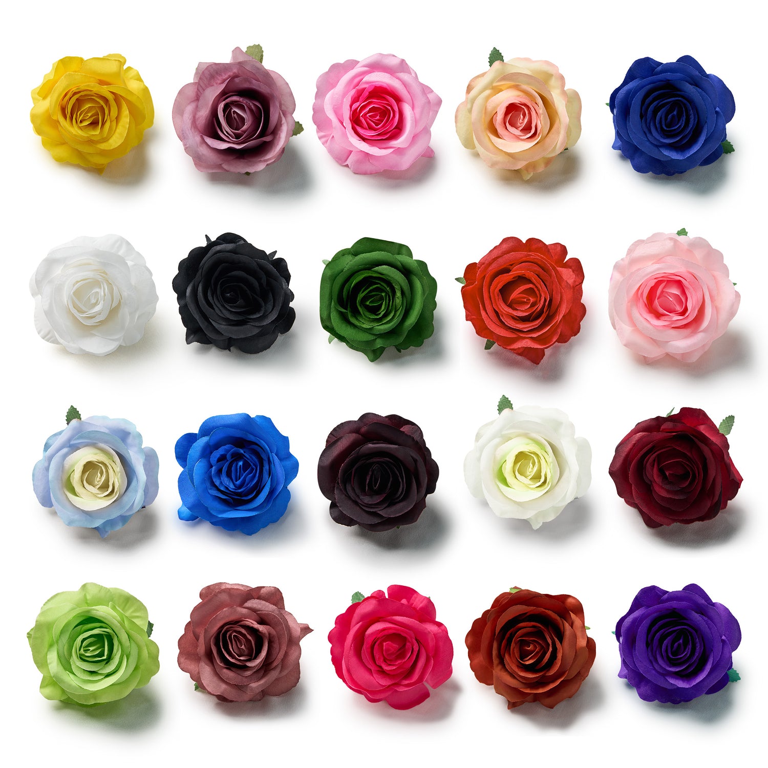 Aliflowers 8CM Elegant Artificial Rose Flower Heads for Wedding DIY Decorations 50PCS/100PCS ALFHR002