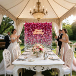 AliFlowers 5D Gradient Color Artificial Simulation Flower Wall