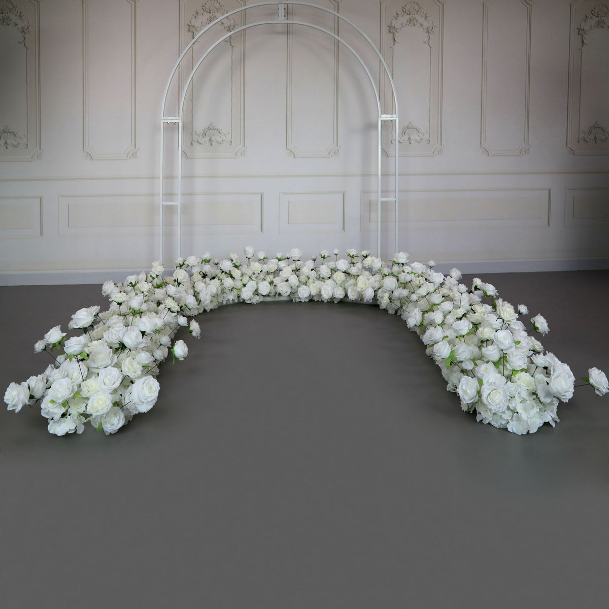 Aliflowers Square Wedding Arch with Artificial Flowers & Engagement Decorations – Perfect Backdrop for Weddings - Ali Flowers