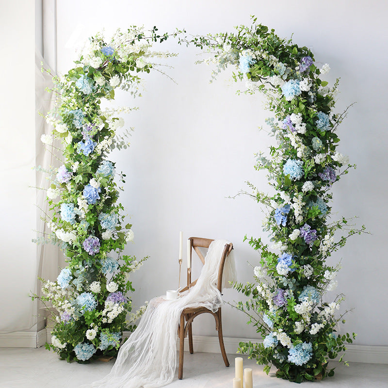 Aliflowers Forest-Themed Series Hydrangea Floral Arrangement Decor Wedding Backdrop ALFAC016 - Ali Flowers