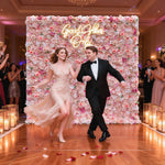 Aliflowers 2D Artificial Roll up Hydrangea Floral Wall Background ALFWL102 - Ali Flowers