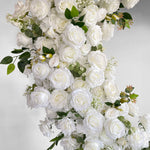 Premium White Heart Flower Arch for Romantic Wedding Decoration