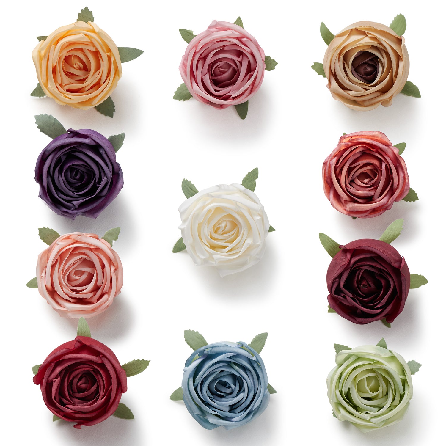 Aliflowers 6CM Vintage Princess Rose Head Artificial flowers for Wedding&DIY 50PCS 100PCS ALFHR005