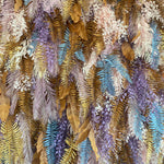 Aliflowers Retro Pampas Grass Flower Wall Outside Backdrop ALFWL123 - Ali Flowers