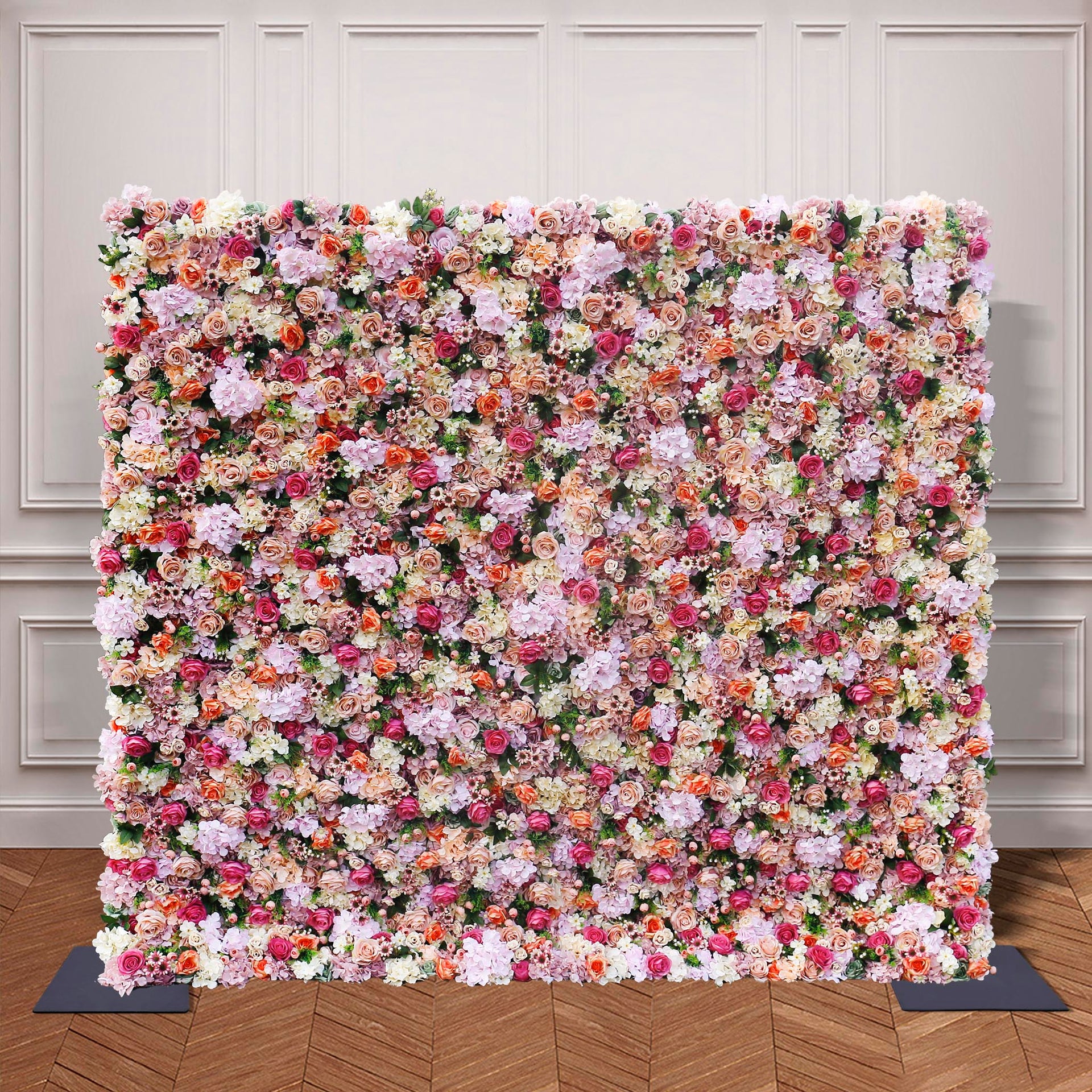 Aliflowers Rustic Style Chrysanthemum Floral Wall ALFWL063