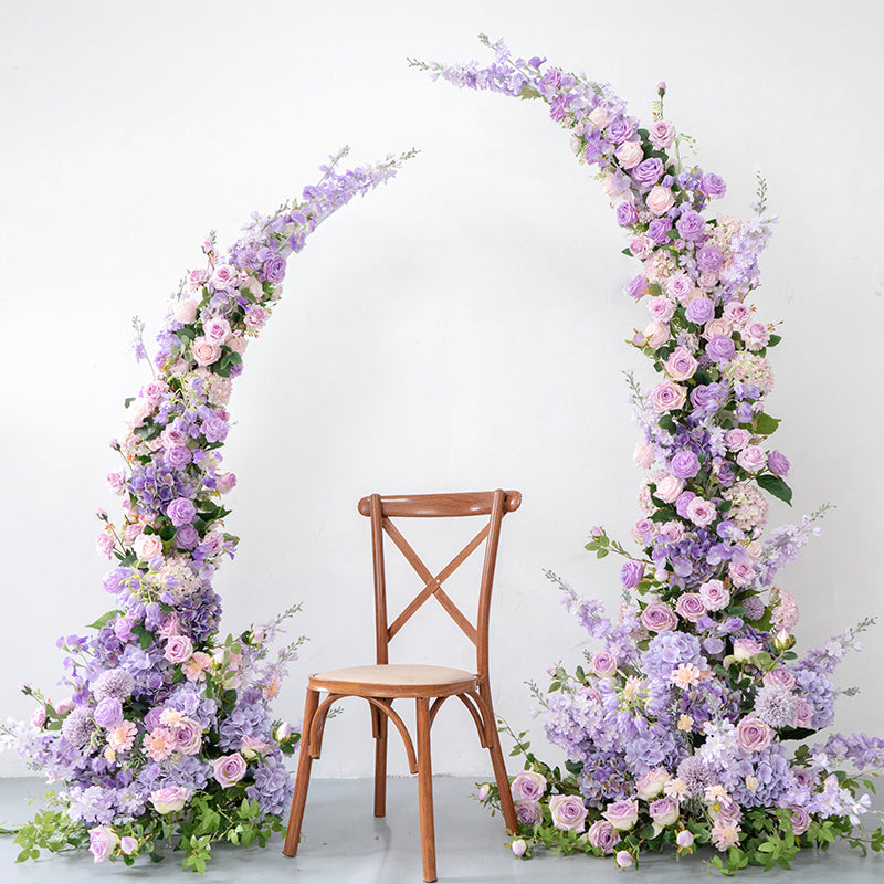 Aliflowers Luxury Floral Arrangement Decor Diamond Flowers with Hydrangea Horn Arch ALFAC003 - Ali Flowers