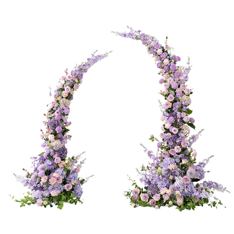 Aliflowers Luxury Floral Arrangement Decor Diamond Flowers with Hydrangea Horn Arch ALFAC003 - Ali Flowers