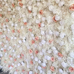 Aliflowers 5D White Pampas Grass Flower Curtain Wall Decoration ALFWL173