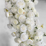 Aliflowers White Rose Series Heart Arch for Wedding Decorations ALFAH001 - Ali Flowers